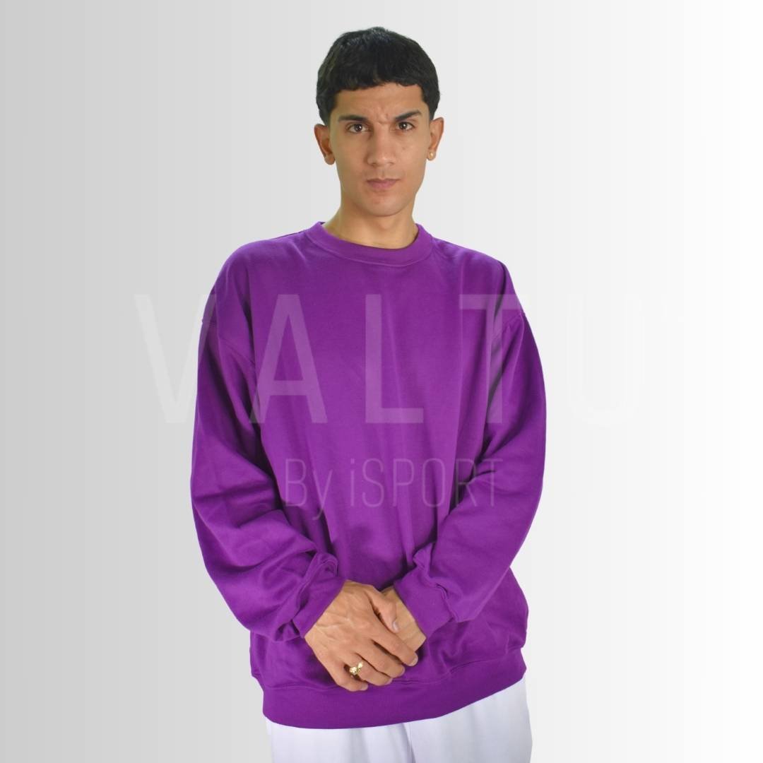 Buzo Liso Unisex Morado BUZOS, CHOMPAS Y CHAQUETAS Buzo liso Unisex Valtu By Isport ROPA-DEPORTIVA 1080 X 1080 (2)