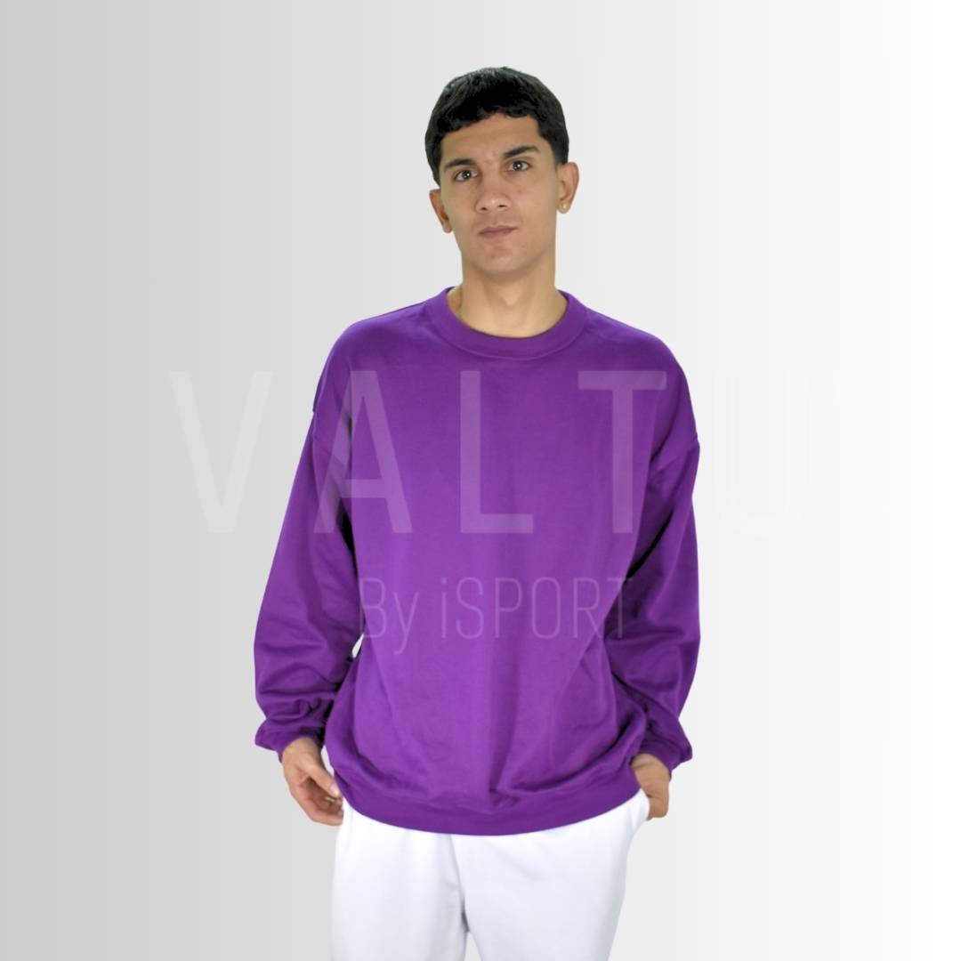 Buzo Liso Unisex Morado BUZOS, CHOMPAS Y CHAQUETAS Buzo liso Unisex Valtu By Isport ROPA-DEPORTIVA 1080 X 1080 (4)