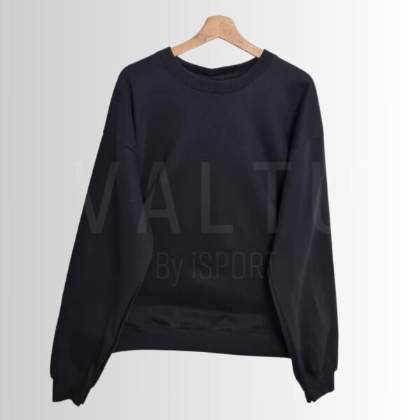 Buzo Liso Unisex Negro BUZOS, CHOMPAS Y CHAQUETAS Buzo liso Unisex Valtu By Isport ROPA-DEPORTIVA 1080 X 1080